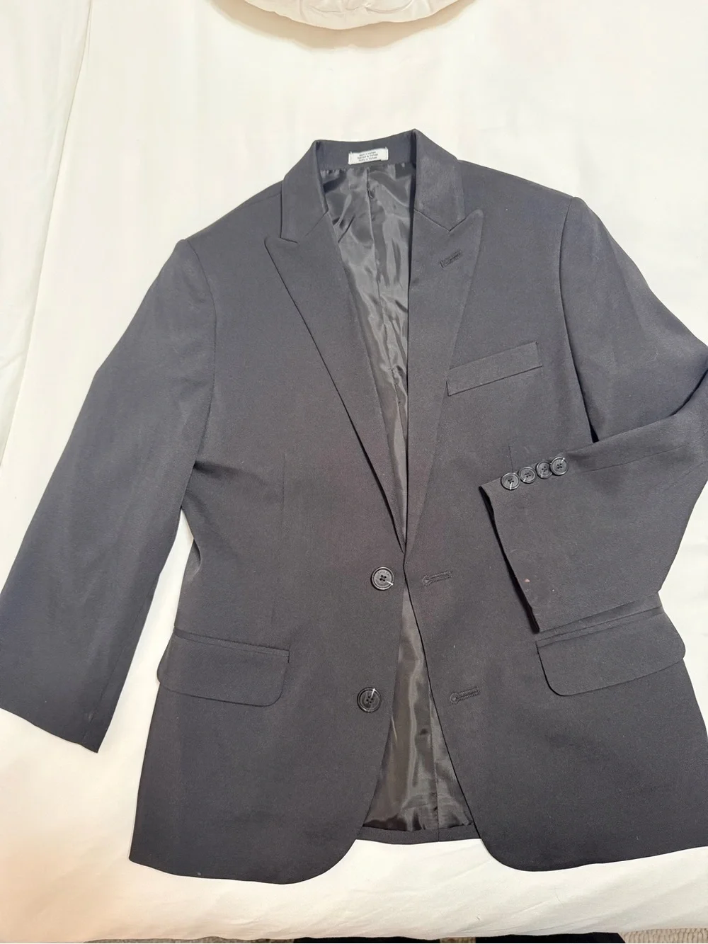 Classic Boy’s Calvin Klein Black Suit Jacket and Trousers